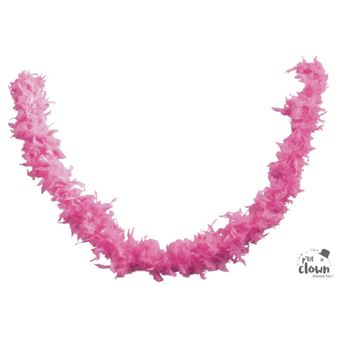 Boa bicolore en plumes violet et blanc 180 cm - Accessoires/Boas et