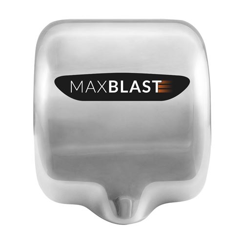 Monstershop Maxblast Automatic Commercial Hand Dryer with HEPA Filter in Silver