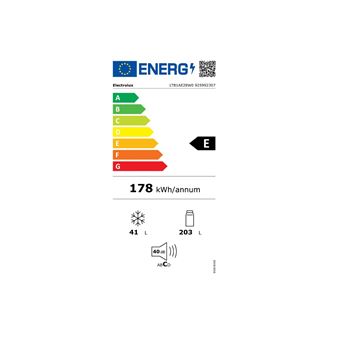 ELECTROLUX Réfrigérateur congélateur haut LTB1AE28W0