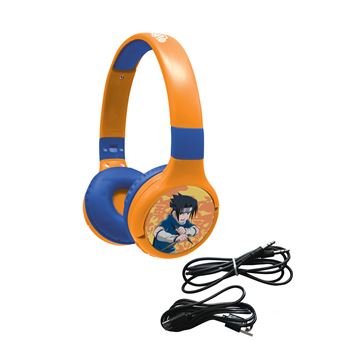 Casque 2 en 1 Naruto Bluetooth et Filaire avec limitation de son - 1
