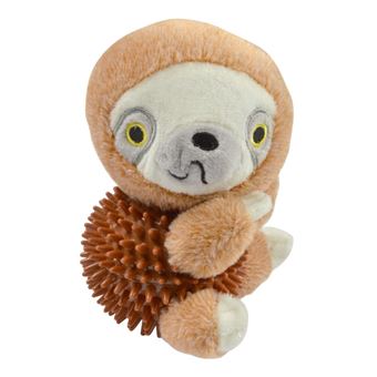 Jouet pour Chien Sonore "José le Paresseux" 16cm Marron - 1