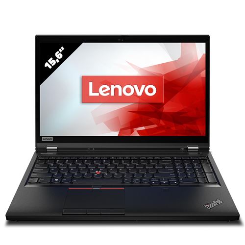 PC Portable Lenovo Thinkpad P53 15,6 Intel Core i7 8 Go Ram 250 Go M.2 Nvme SSD