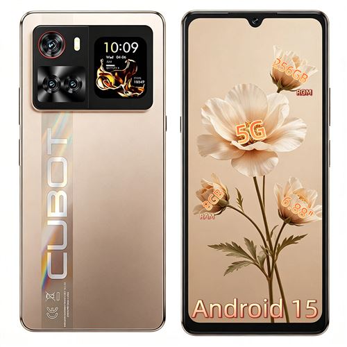 [Envío desde Polonia] Cubot X100 Android 15 5100mAh 33W NFC 5G Smartphone 6.88" 16GB(8+8) RAM 256GB ROM 64MP Teléfono Móvil