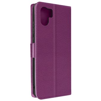 Etui Xiaomi Redmi A1 et A2 Support Video Portefeuille violet - 1
