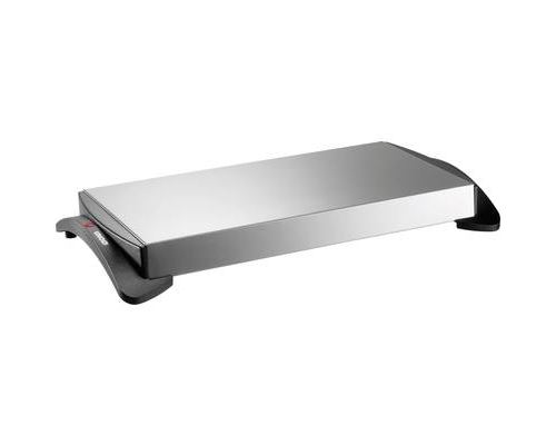 UNOLD 58815 - warmhoudplaat - roestvrij staal/zwart