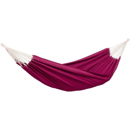 Amazonas - Hamac artisanal brésilien avec sac de rangement Lie de vin