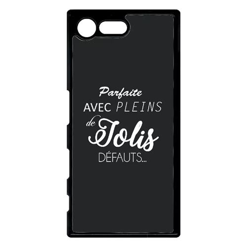 Coque Xperia X Compact Mini Parfaite Avec Pleins De Jolis Defauts Fond Noir 2