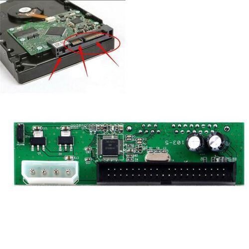 Adaptateur convertisseur IDE Sata To Pata Plug & Play 7 + 15 broches 3.5 / 2.5 Sata HDD DV
