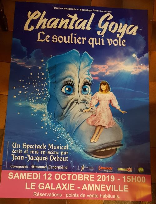 Chantal GOYA - Le Soulier qui Vole - AFFICHE