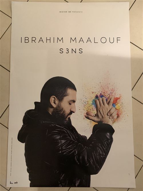 Ibrahim MAALOUF - S3ns - Sens - 80x120cm - Affiche