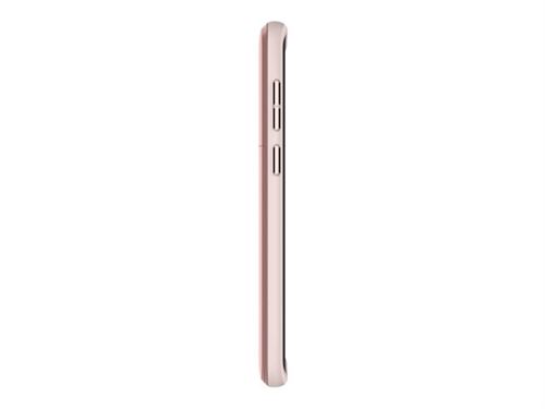 Spigen Slim Armor CS - Achterzijde behuizing voor mobiele telefoon - polycarbonaat, thermoplastic polyurethaan (TPU) - rosegoud - voor Samsung Galaxy S9+
