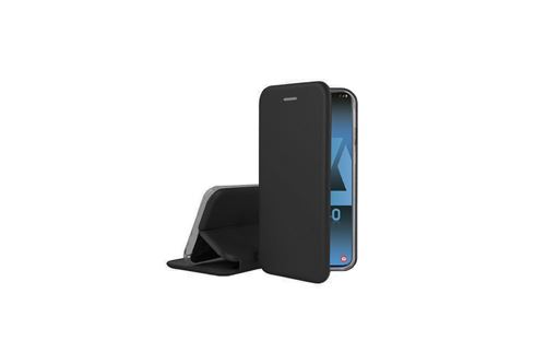 IBROZ Etui Folio Cover en Cuir noir pour Samsung Galaxy A40
