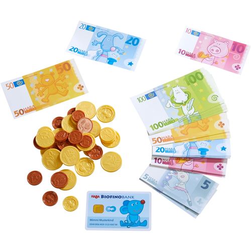Haba argent jouet avec carte de crédit