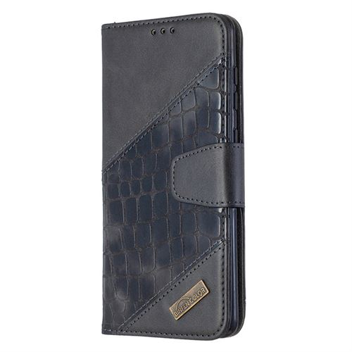 Coque PU Cuir FAYANGRIES pour Samsung Galaxy A21s Support Protection Flip étui Noir