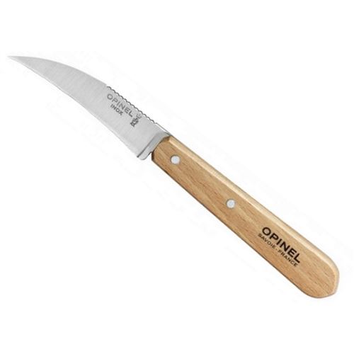 Couteau à légumes N°114 lame inox 7 cm naturel Opinel - vue 2
