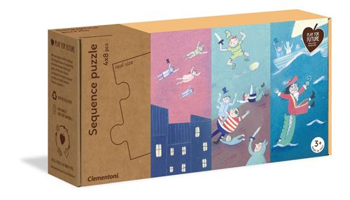 Clementoni puzzle Contes de fées junior 8 pièces 4 pièces