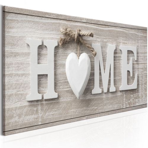 Tableau - Beloved Home .Taille : 90x30