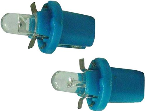 AutoStyle T5 lampe de voiture 12 volts 1,2 Watt 2 pièces bleu