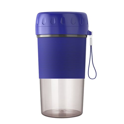 Coupe de jus Mini Portable USB Célibataire Rechargeable-bleu