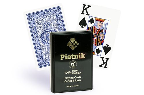 Cartes Piatnik Bridge Jumbo (rouge)
