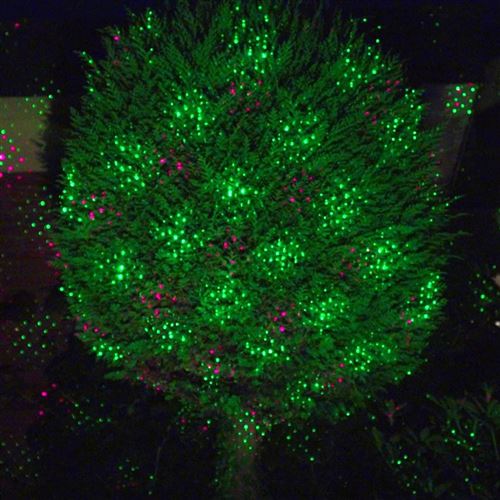 2 Projecteurs Led Noël éclairage Projecteurs Rouge Et Vert Ip65 Effet Ciel étoilé Outdoor