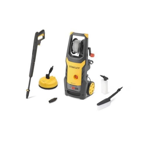 STANLEY Nettoyeur haute pression - 125 bars - 1600 W avec brosse-terrasse