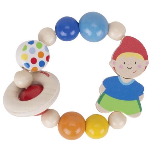 Hochet flexible lutin