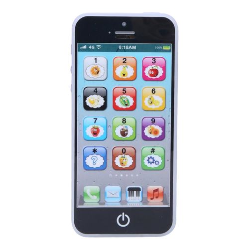 Tablette Enfant Anglais Apprentissage Éducatif Jouet Noir