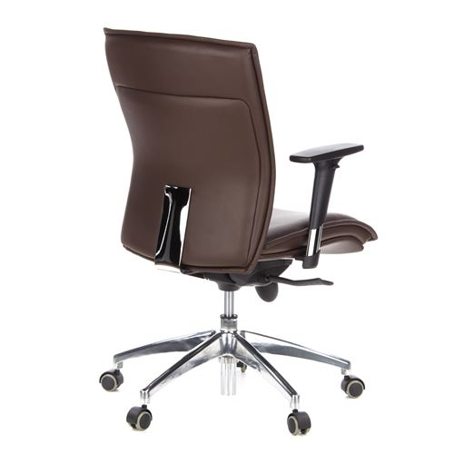 Siege De Bureau Fauteuil De Direction Murano 10 Cuir Marron Clair Hjh Office Achat Prix Fnac