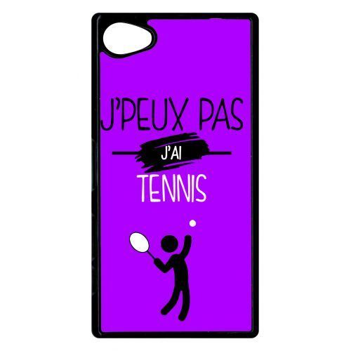Coque sony xperia z5 compact j peux pas j ai tennis 7