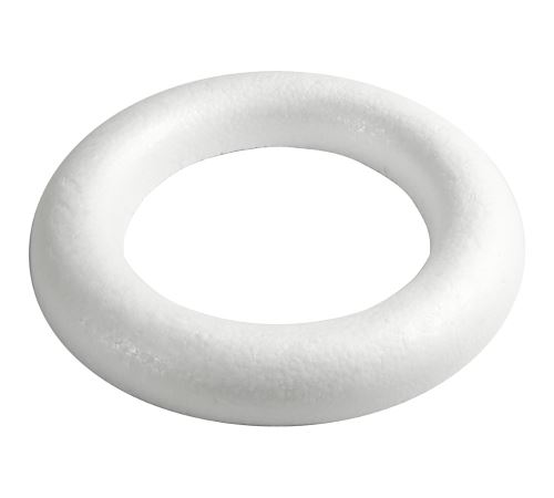 Anneau en polystyrène - Blanc - 35 cm - 1 pce