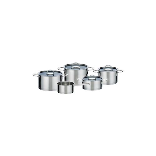 GSW - Batterie de cuisine Elegance - Acier inoxydable - 9 pièces - Tous feux dont induction - Image 4