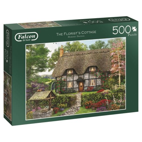 Jumbo Puzzle Falcon Le Cottage du Fleuriste 500 pièces