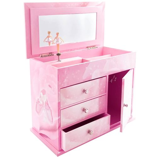 Trousselier Rose Commode À Musique : Ballerine