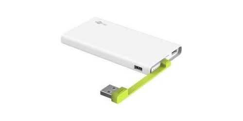 Batterie Power Bank LiPo Goobay PowerBank 10.0 10000 mAh blanc