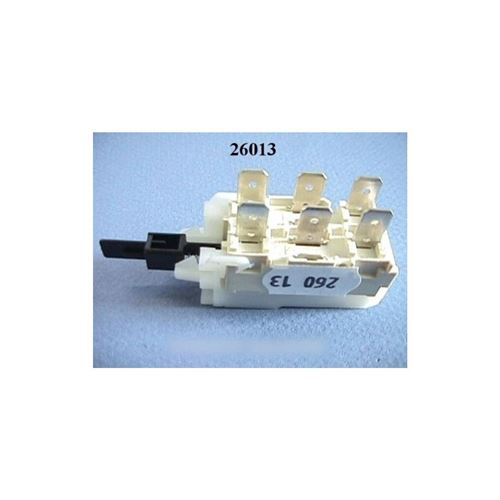 Selecteur Marche Arret 6 Contacts pour Lave Linge Whirlpool - 26013