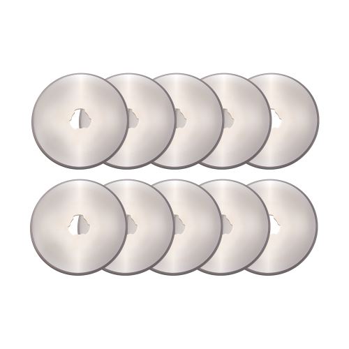 10pcs 45mm Rotary Cutter Recharge Lames DIY Patchwork À Coudre Quilting Rotation Circulaire Coupe FA346