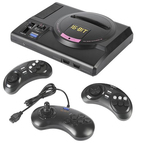 Console de Jeu rétro avec Double Poignée sans fil - Noir