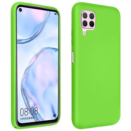 Coque Pour Huawei P40 Lite Silicone Semi-rigide Finition Soft Touch Vert