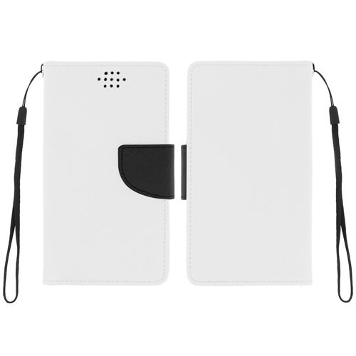 Etui universel Fancy Style taille maximale 142 x 72 mm - Blanc