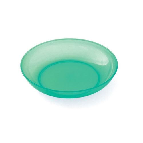 PLASTOREX Assiette micro-ondable Polypropylene 18,5 CM Vert menthe translucide