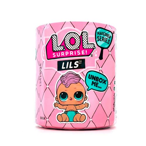 LOL Surprise Lils avec 4 Surprises - Blindpack: il peut s'agir d'un LOL Pet ou d'une LILS Sister inclus - La figurine LOL fournie