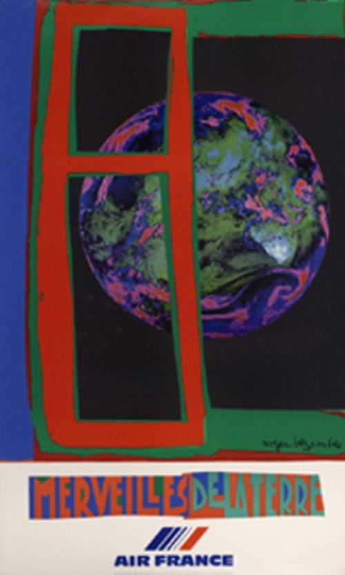 AIR FRANCE - 63x100 cm - AFFICHE / POSTER