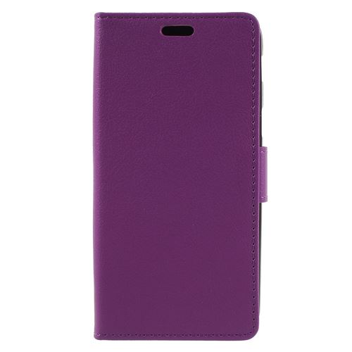Etui en PU couleur violet pour votre Samsung Galaxy J6 (2018)