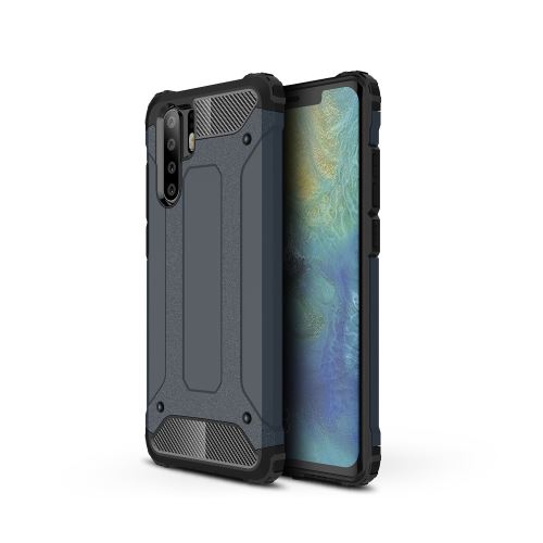 Coque en TPU armure de protection hybride bleu foncé pour votre Huawei P30 Pro