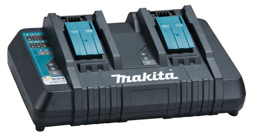 Makita Accessoires 197626-8 Pack - 4 batteries 18 V Li-Ion + 1 chargeur  double dans coffret MAK-PAC