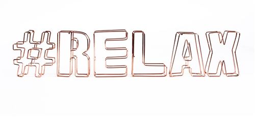 Dresz décoration fil lettres 3D #relax