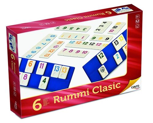 Cayro - 744 - Rummi Classique 6 Joueurs - Jeu de Société