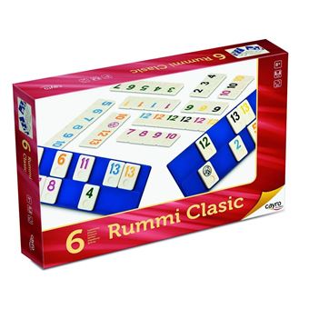 Jeu De Rummi Chiffres Édition 6 Joueurs – 160 Tuiles, 6 Chevalets En Bois, Étui De Transport – Jeu De Société Classique Adultes Et Enfants