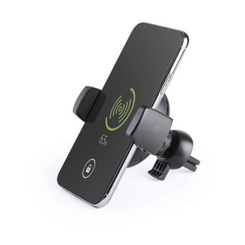 Support Chargeur Sans Fil pour Voitures Noir 146135 - Noir